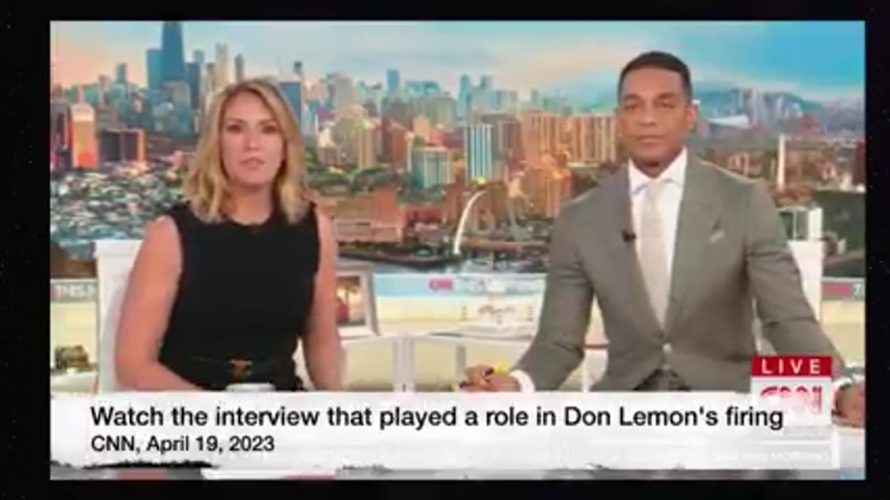 this interview that Don Lemon conducted last week with Vivek Ramaswamy played a role in his firing