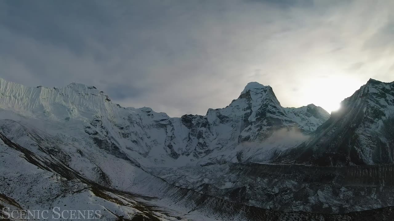 Nepal In 4K - Country Of The Highest Mountain In The World Scenic Relaxation Film