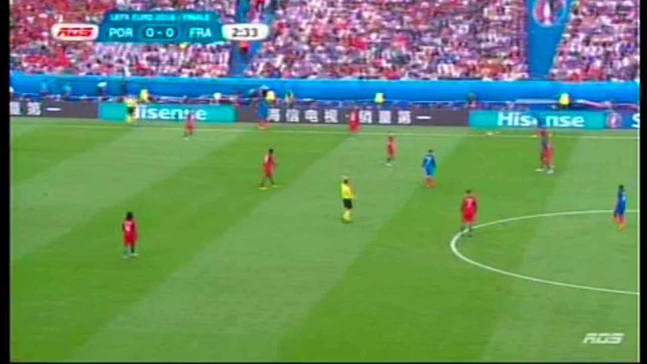 La Finale de L'Euro 2016 Portugal vs France