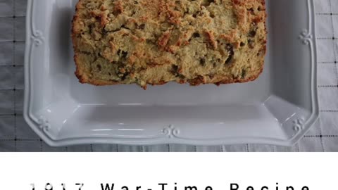 1917 War-Time Recipe: Almond Loaf