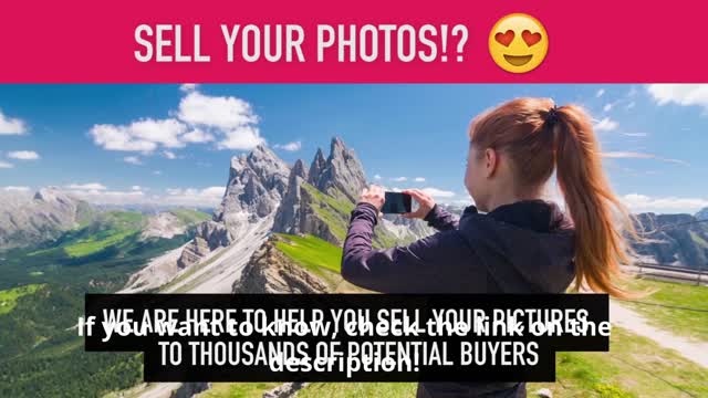 Earn From Your Photos! Full Step By Step Program! Convert Any Cold Traffic With Our $1 Trial!