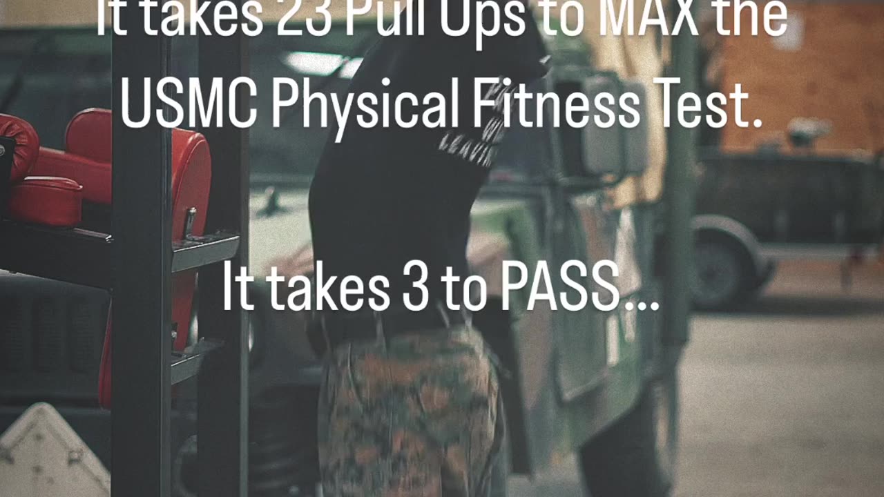 Do you MAX, PASS or FAIL the test? How many Pull Ups could you do right now?