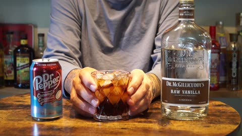 Dr McGillicuddy's Raw Vanilla Liqueur & Dr Pepper Creamy Coconut