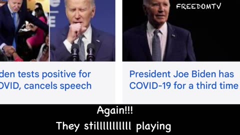 President Biden catches covid, “Again3!”