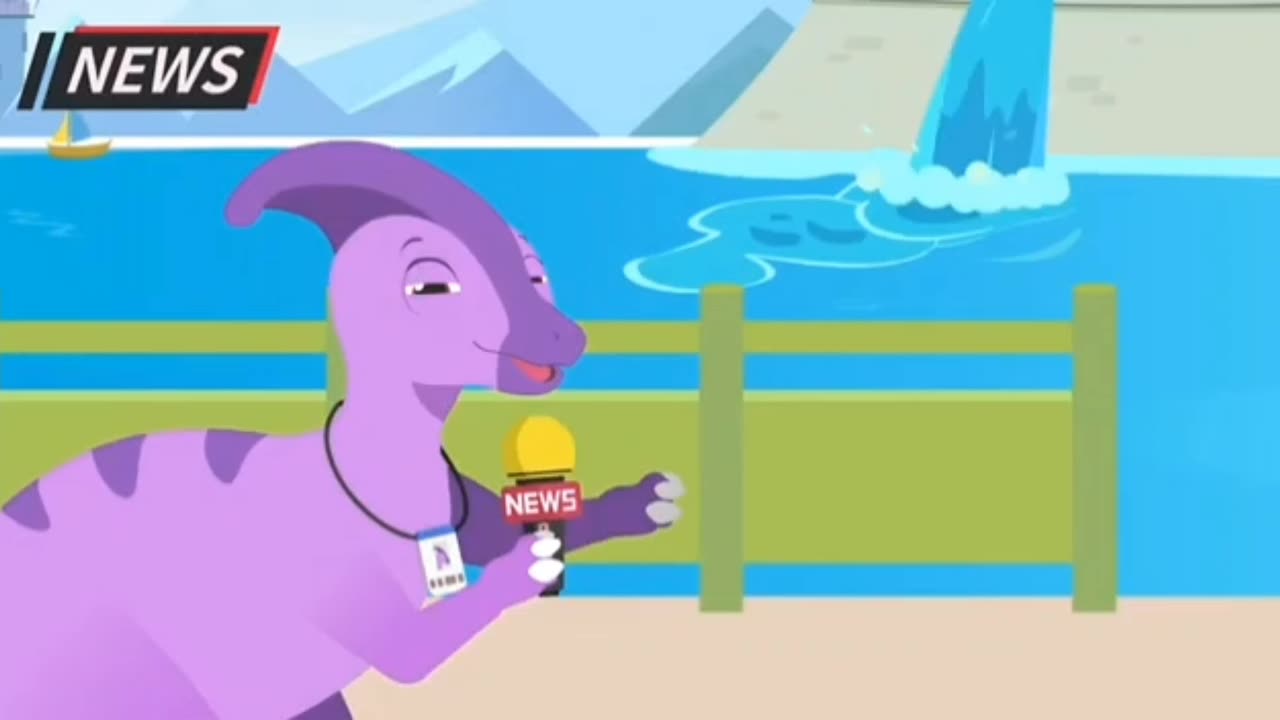 Baby Dinosaur 🦕 solve the water problem