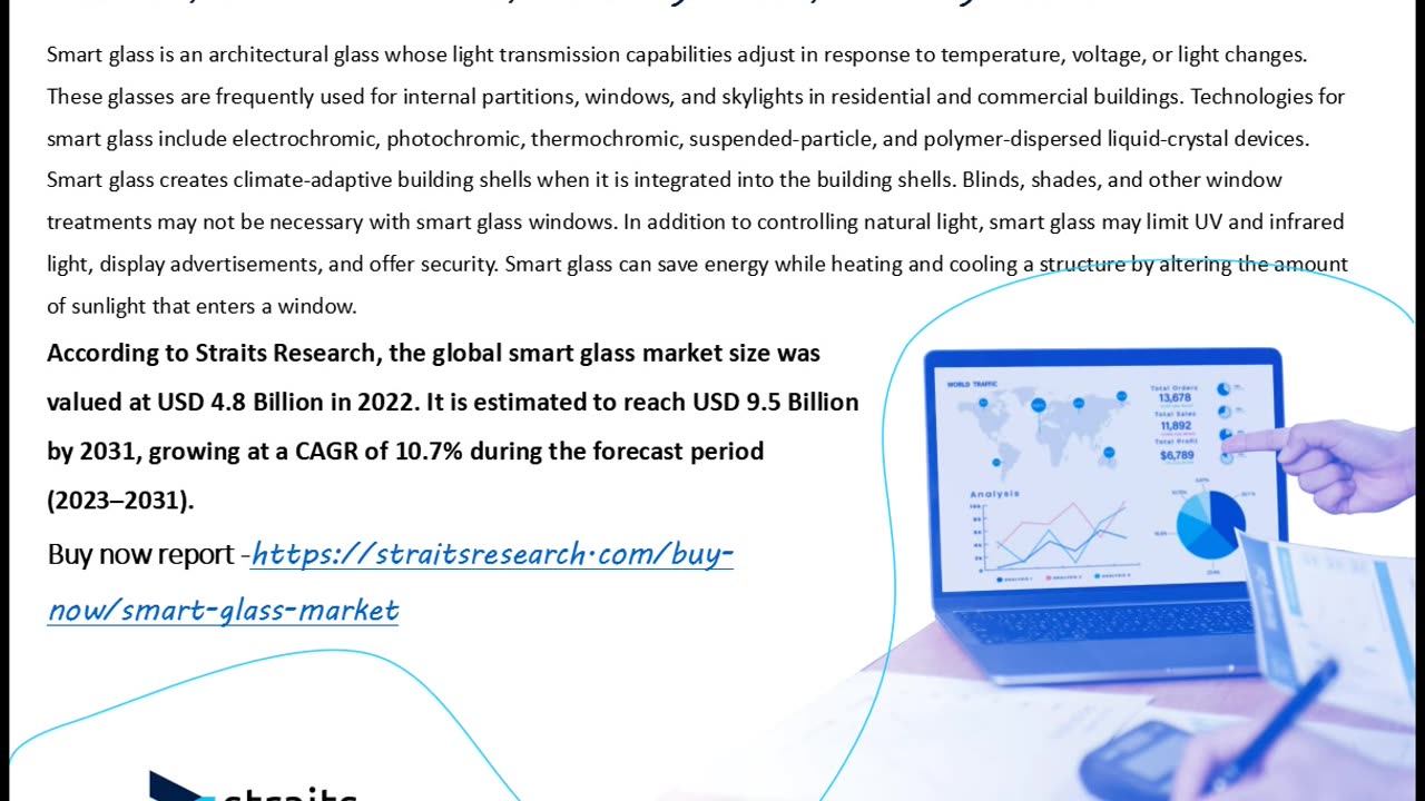 Smart Glass Share to Witness Significant Revenue Growth during the Forecast Period