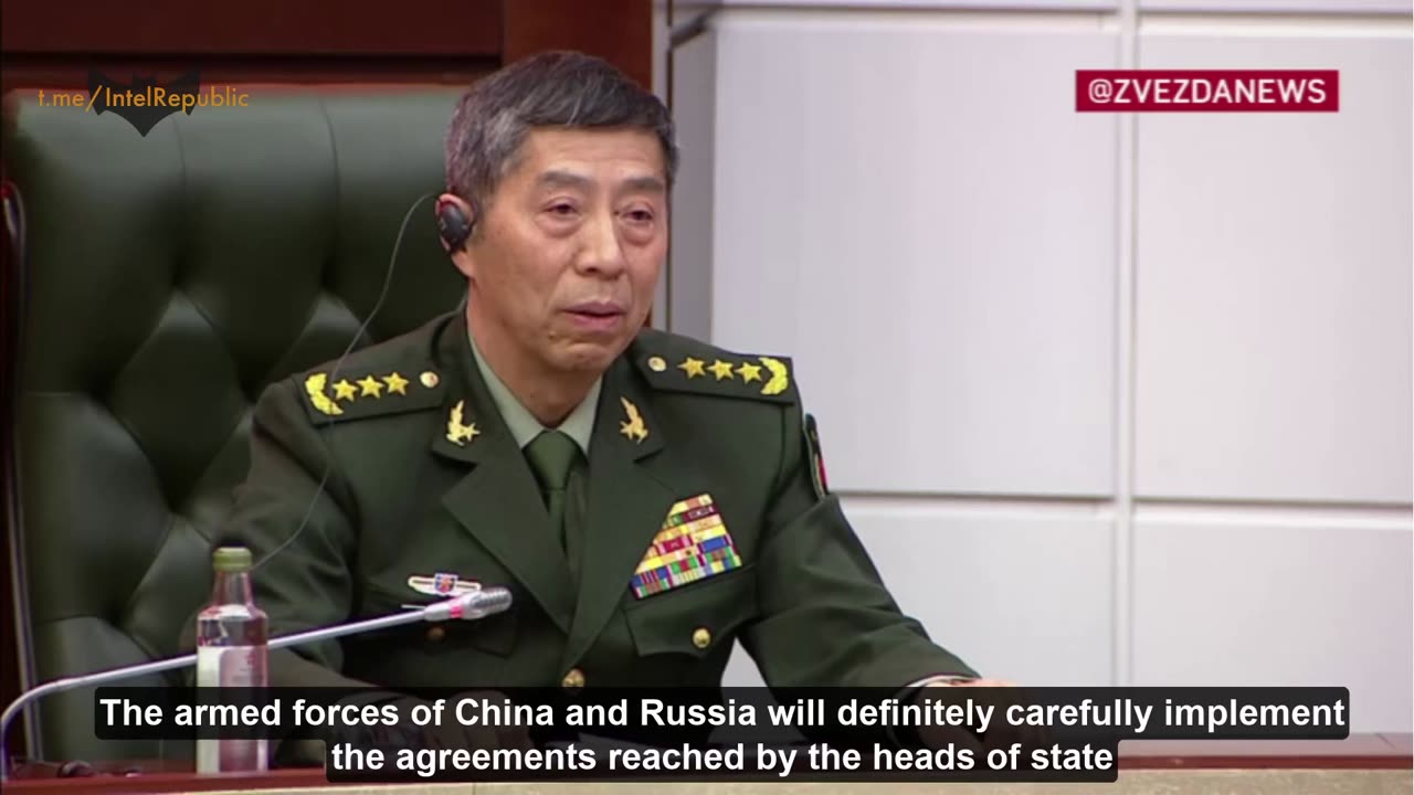 China and Russia sign memorandums of understanding between each other.