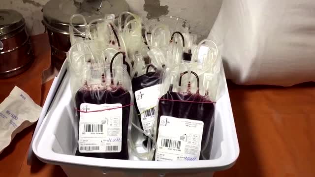 Ukrainian blood donation center comes under fire