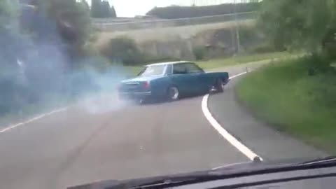 Very awesome car drifting