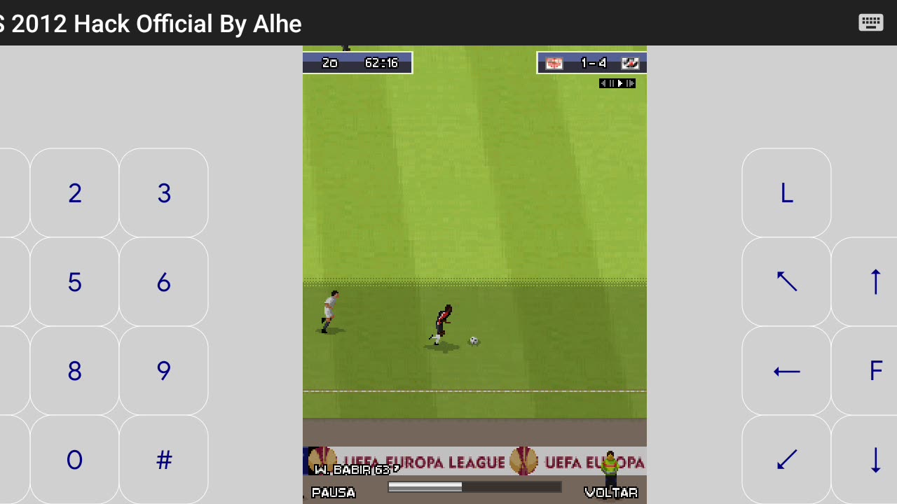 Campanha Vasco x Flamengo - 4 - Liga Europa 2 - PES Java Game