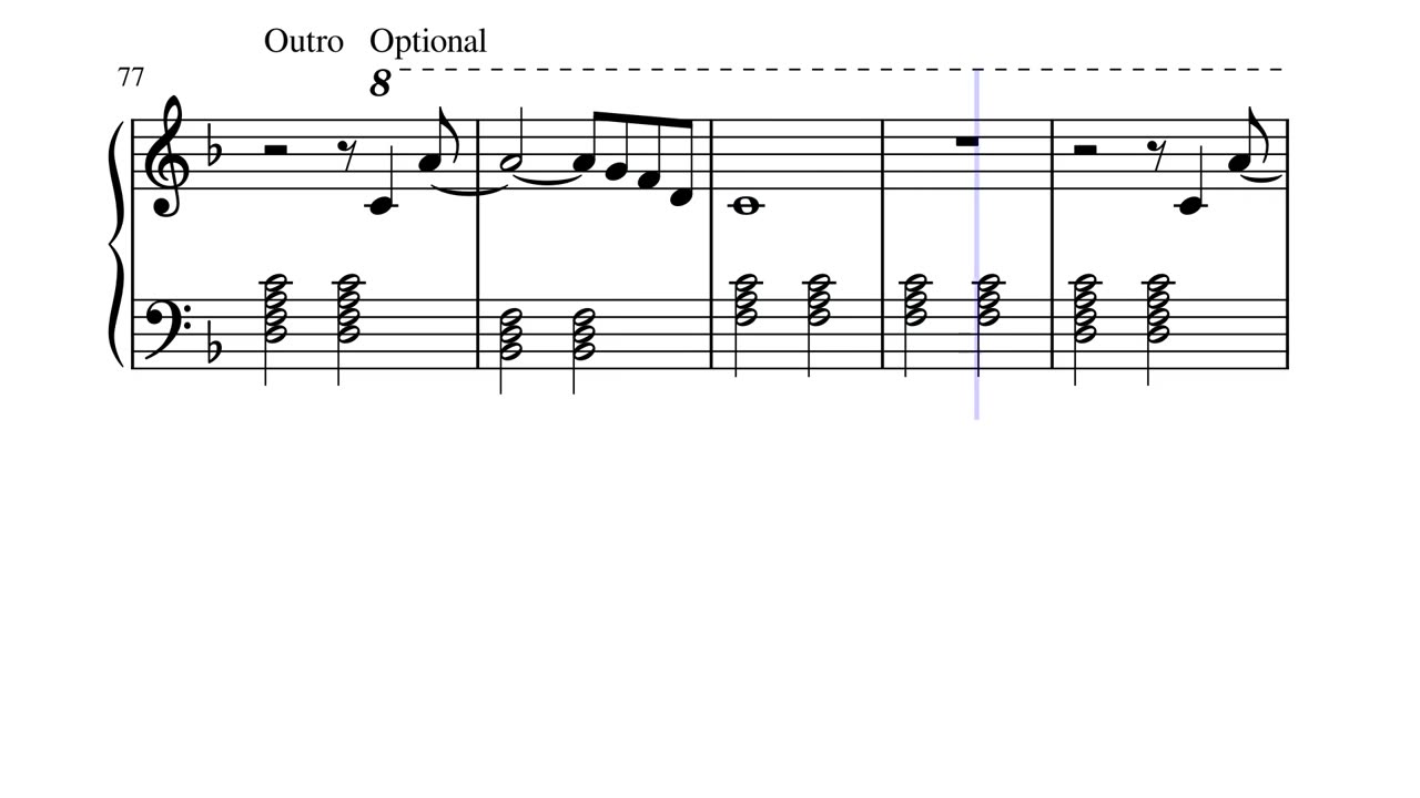 The Scientist - Coldplay Piano Arrangement sheet music