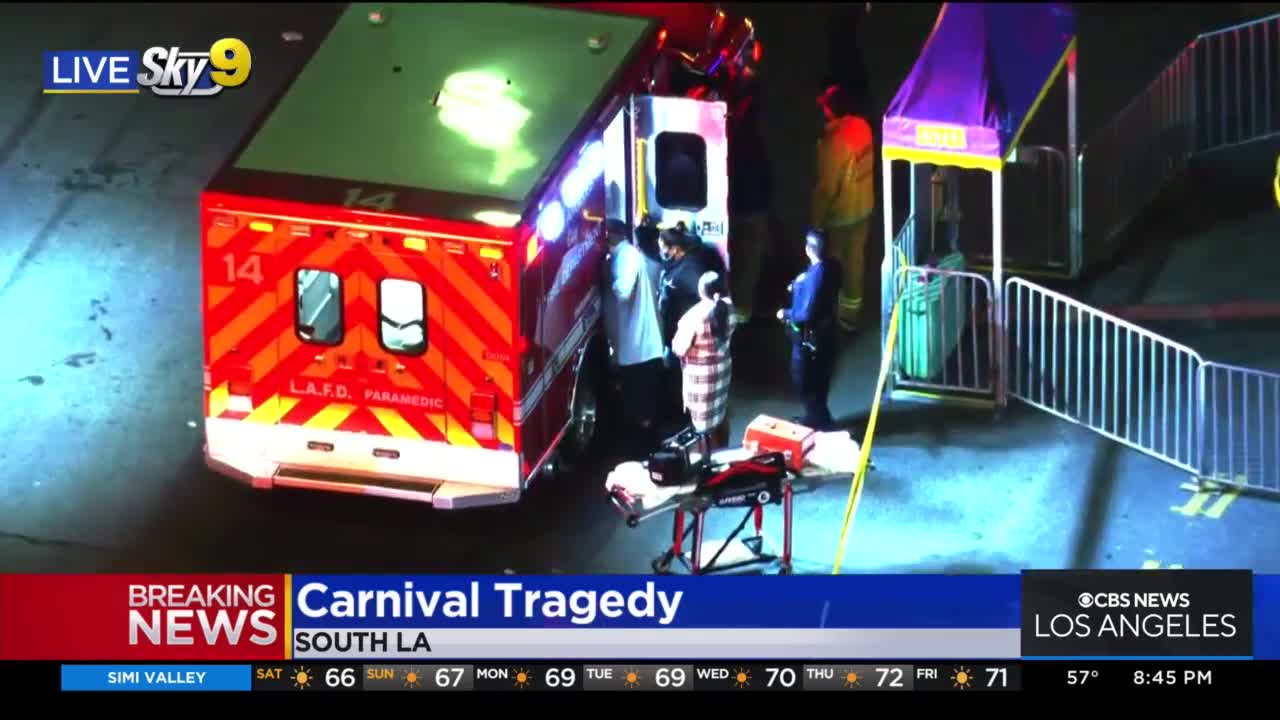 Driver plows through barricade, at least 4 people injured