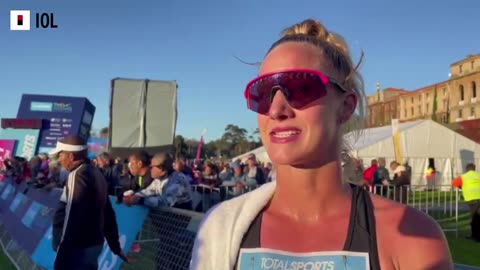 WATCH: Female winner of the Two Oceans half marathon Emma Pallant