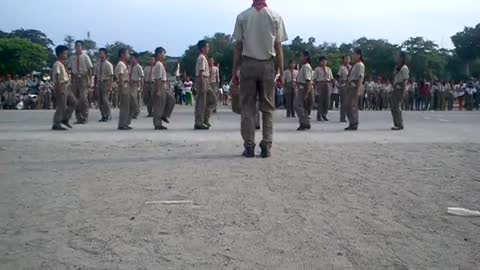 Boys and Girls Scout Fancy Drill