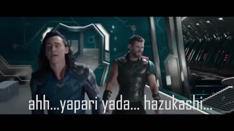 Thor Ragnarok Japanese Dub Please Help! With Romaji