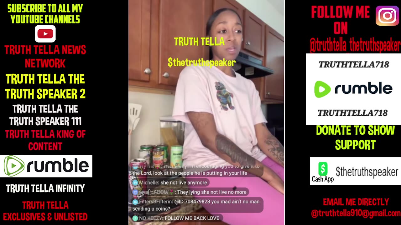 SUEWOO GOING IN ON CECE THEN TALKS TO HER BABY DADDY FROM JAIL ON LIVE