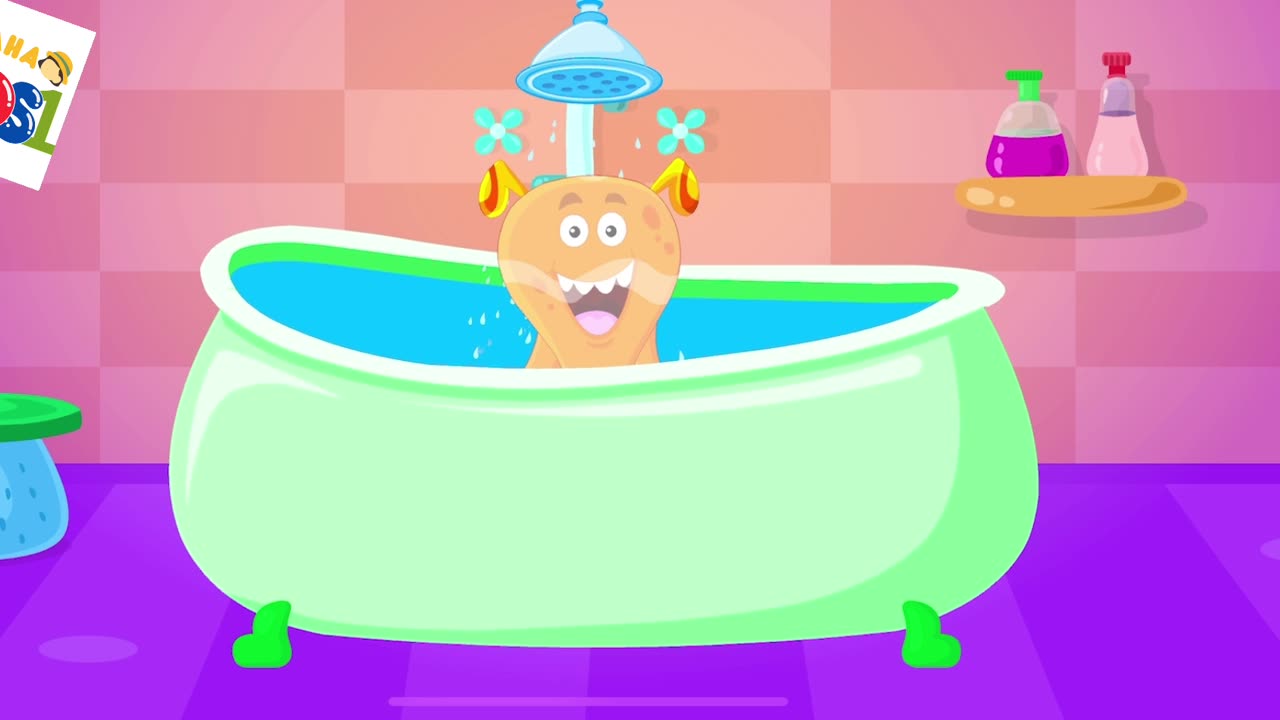 Bath time - Kids learning fun