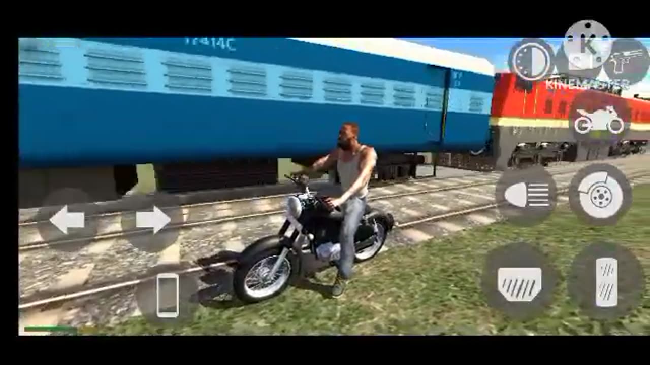 Train 🚂🚃🚃🚃🆚 brahmastra (Goast bike ) @gamezonevshigh #train #goastriderbike