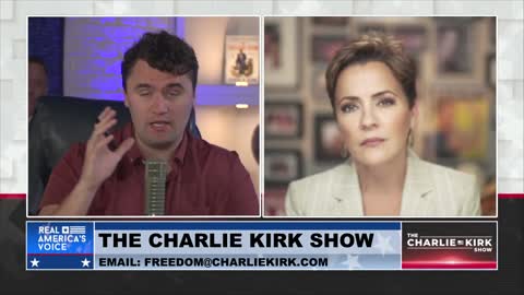 More from Kari Lake with Charlie Kirk on her lawsuit