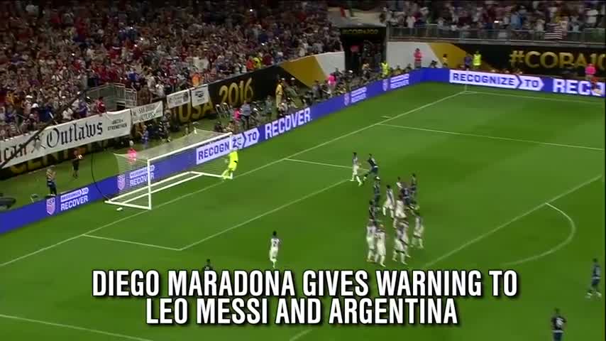 Diego Maradona sends warning to Leo Messi and Argentina