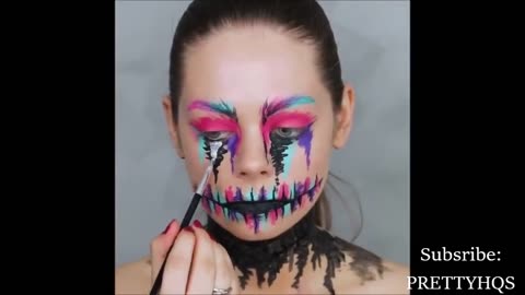 Easy Halloween make up tutorials