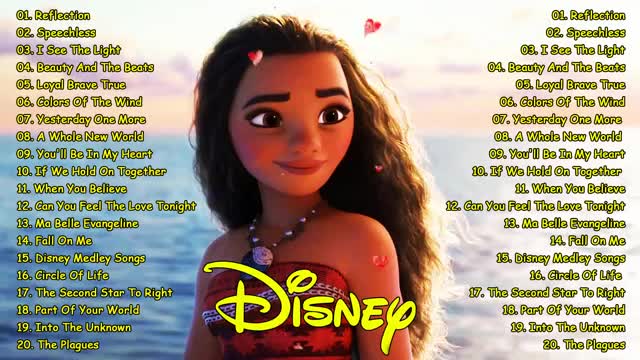 Disney song set