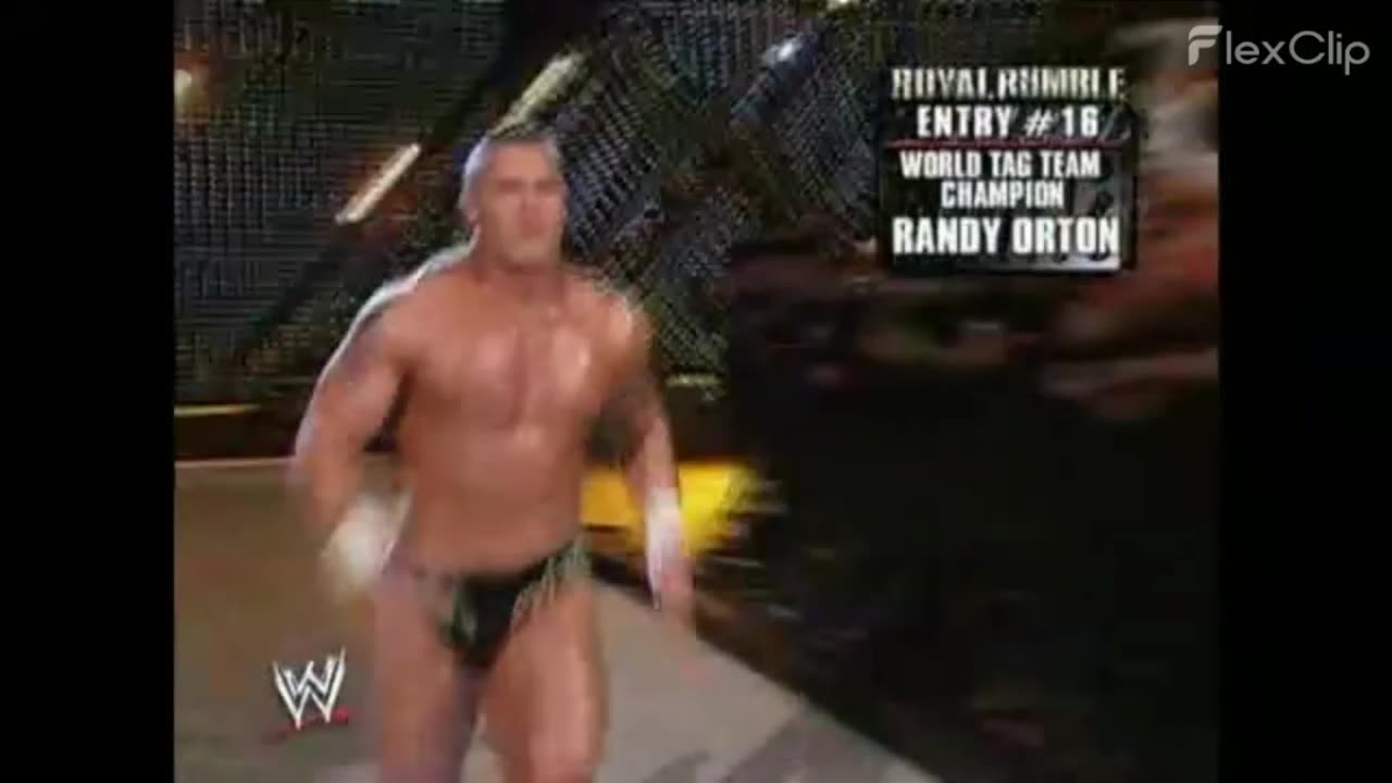 Royal Rumble Match 2007 Highlights