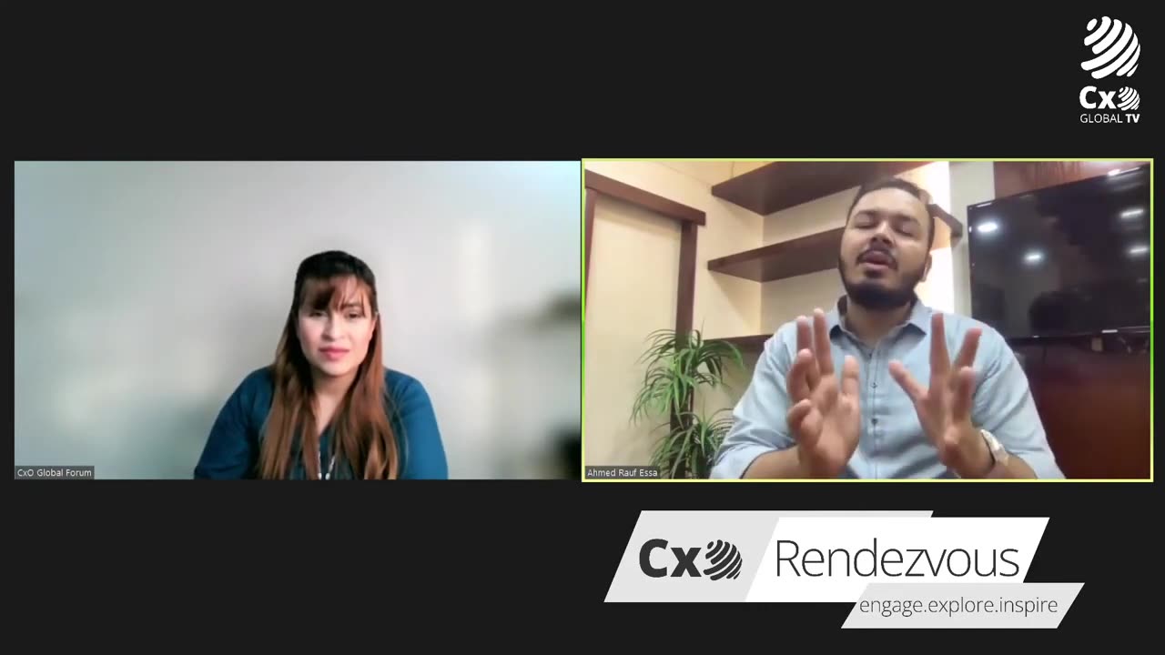 CxO Rendezvous with Ahmed Rauf Essa Founder at Telemart - Moderated by Anza Saqib