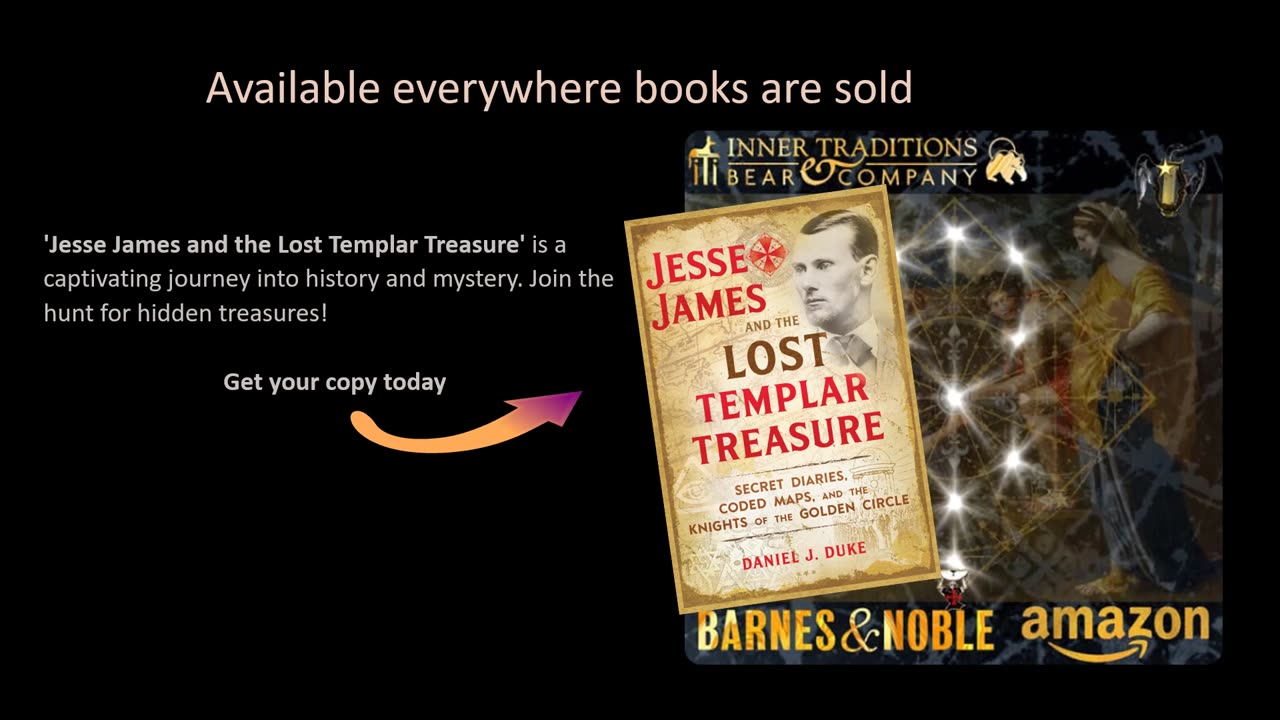 Jesse James and the Lost Templar Treasure - book trailer