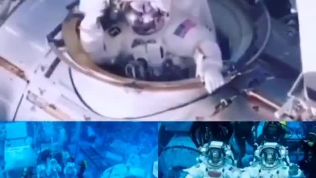 NASA 사기 촬영장면
