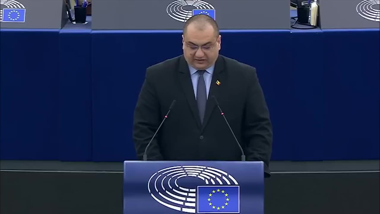 In a fiery address to the EU Parliament, Romanian MEP exposes the Climate Scam