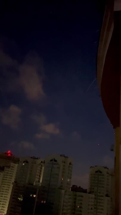 26.02.2022. The war continues, Russia - Ukraine!!! Morning Kiev, air defense.