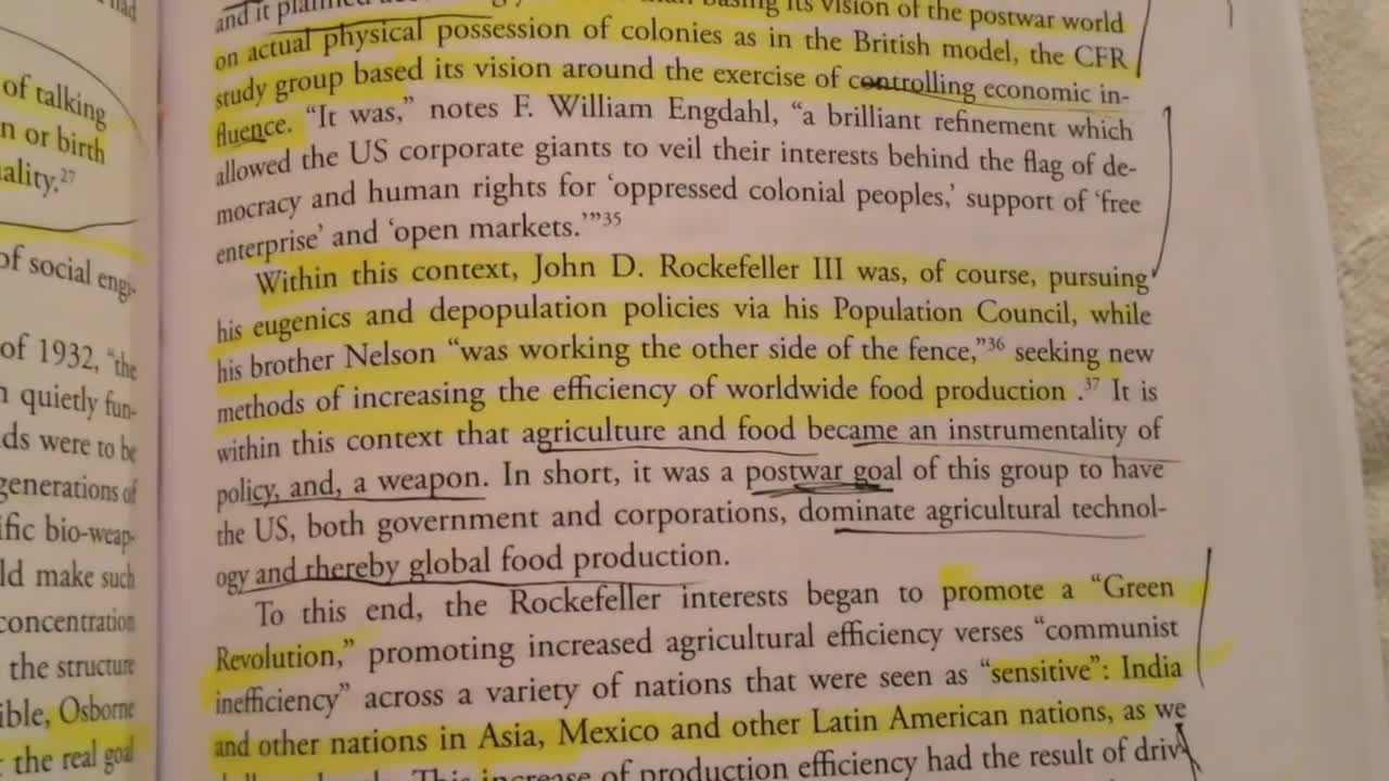 RocF's Double Game in GMO Foods and Eugenics
