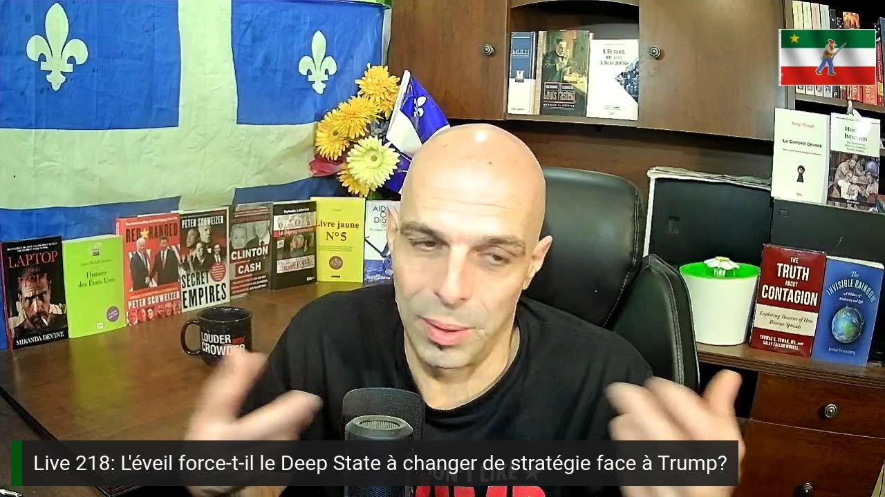 Live 218: L'éveil force-t-il le Deep State à changer de stratégie face à Trump?