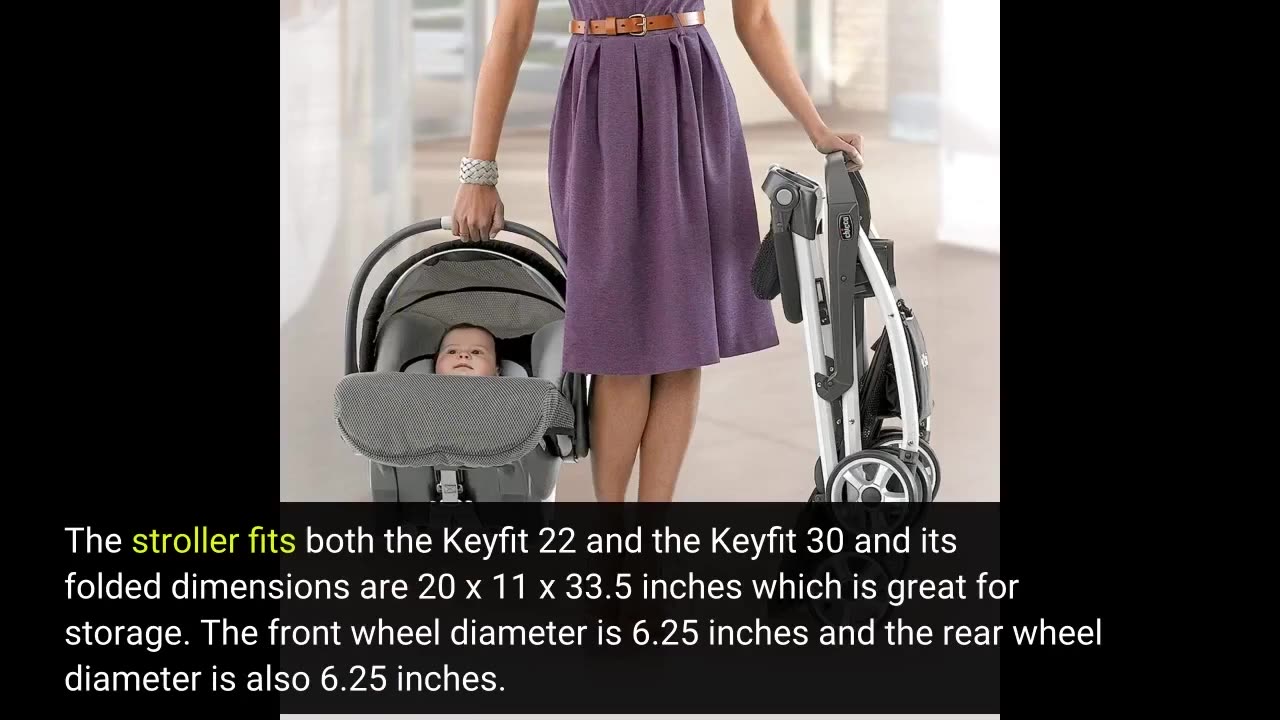 Read Ratings: Chicco KeyFit Caddy Frame Stroller