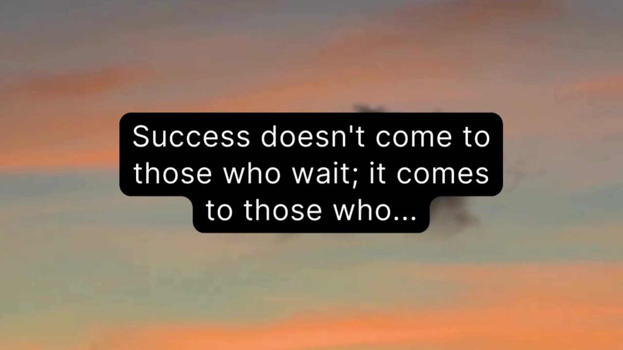 Work Beats Waiting - Success Awaits 🏆 #shorts #psychologyfacts #subscribe #successfacts