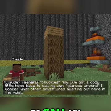 Building a Cozy Cabin in the Void: Unexpected Adventures!