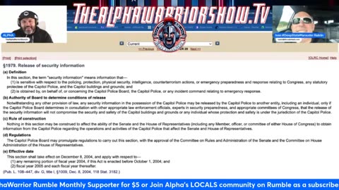 Ivan on Alpha Warrior Podcast - Government Coup Exposed