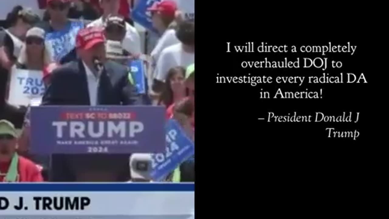 Trump on reforming the DOJ