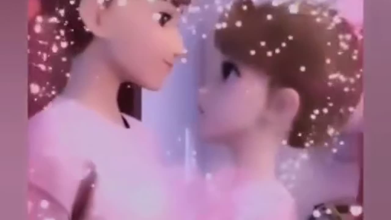 Amazing cartoon video romantic scene bother