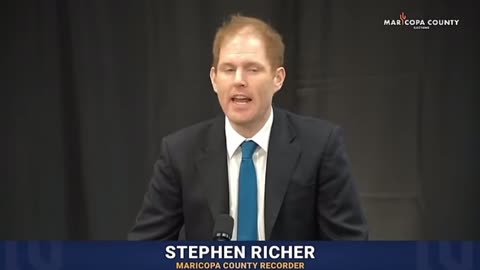 RINO Maricopa County Recorder carelessly discusses 40k fraudulent voter registrations