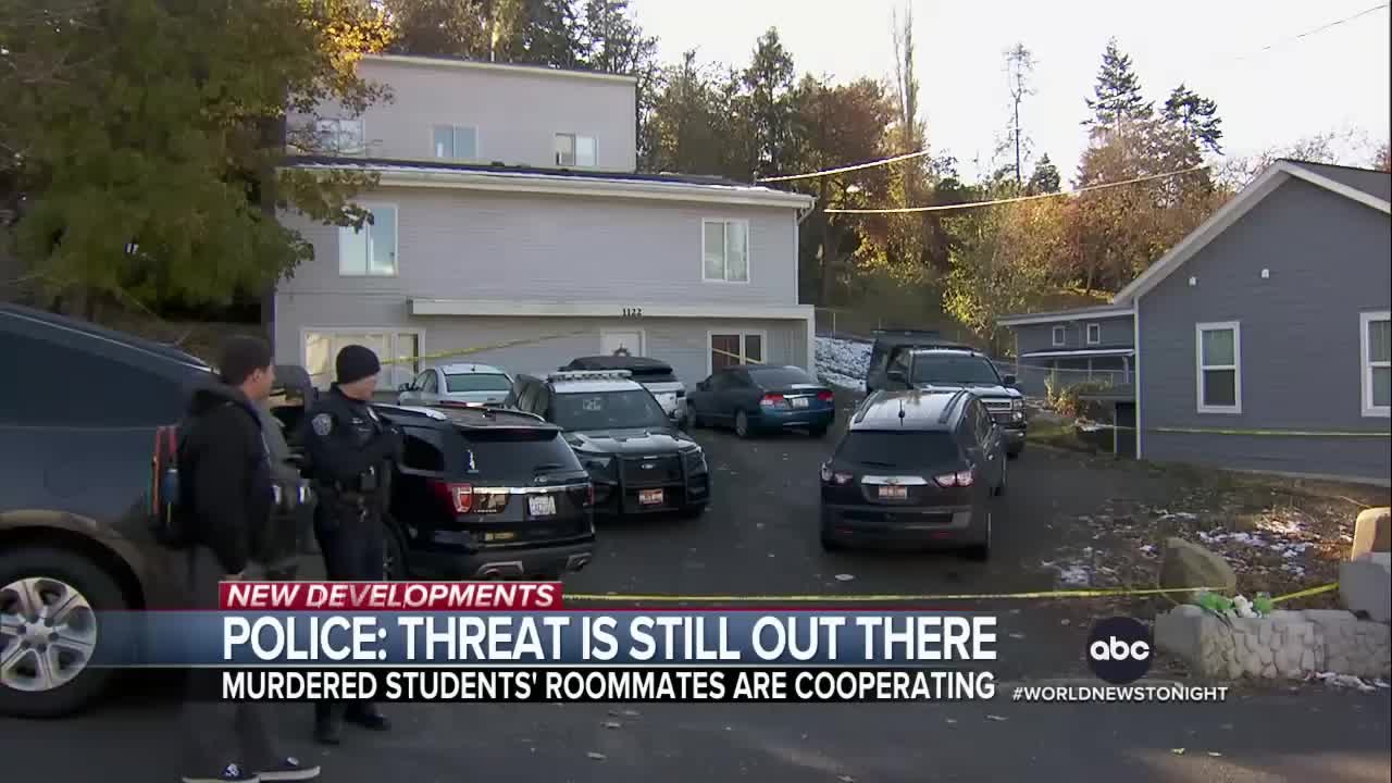 Suspect still at large in Idaho murders case