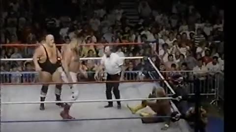 (1986.07.19) Hulk Hogan & Paul Orndorff vs Big John Studd & King Kong Bundy - WWF