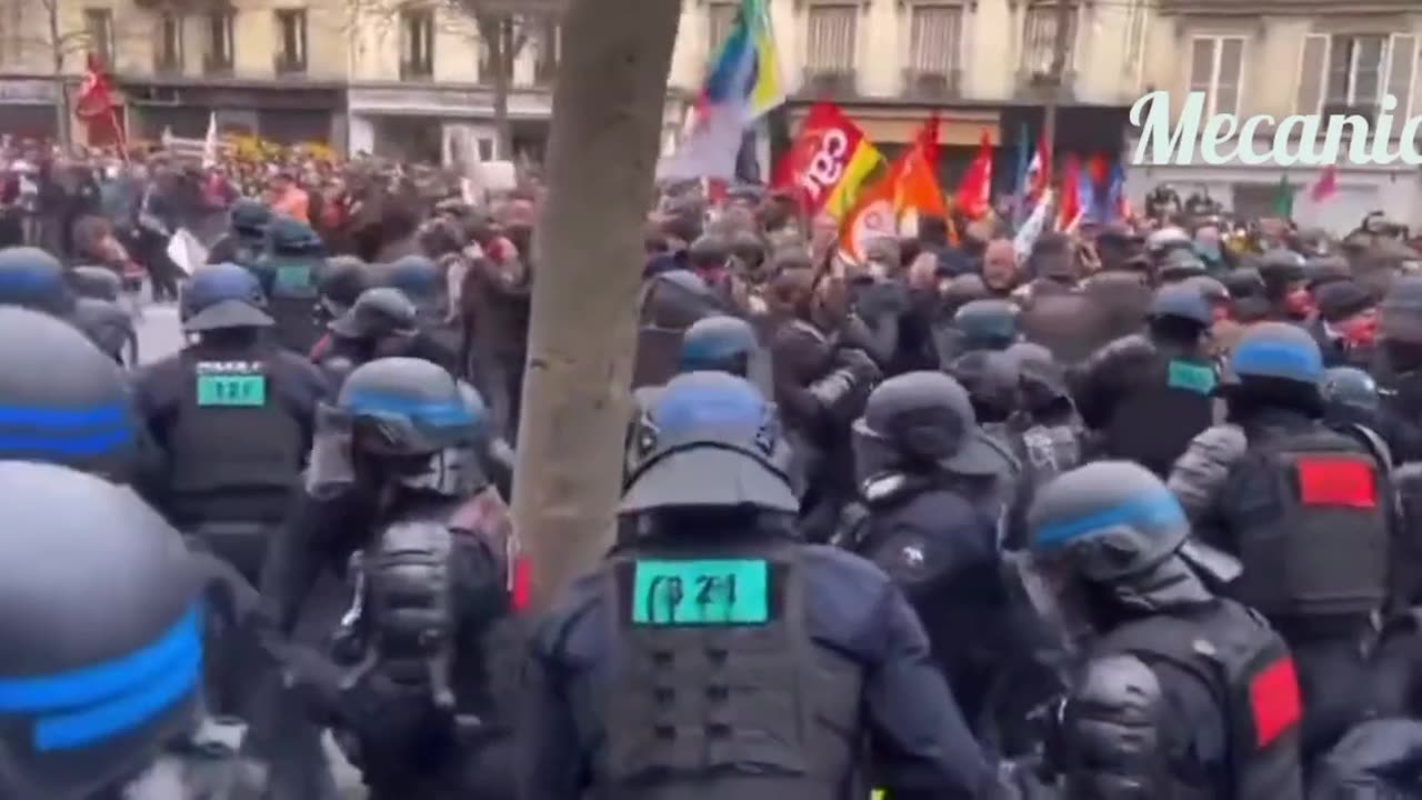 Protests in France are expanding