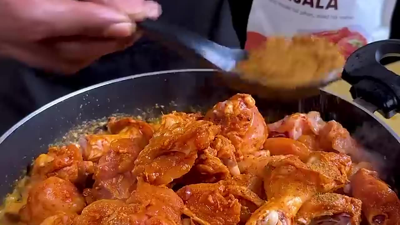 Dhaba style chicken curry asmr