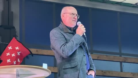 Dr. med. Andreas Heisler in Basel - Kundgebung - Grundrechte & Demokratie - Manipulation & Lüge