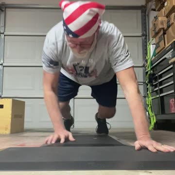 Jumping right into it... Walk-Out Push-Ups, 60-4-60 Challenge, Day 34