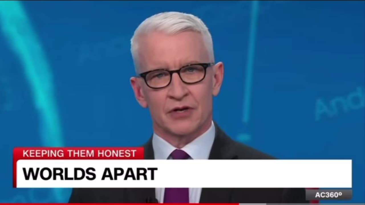 Anderson Cooper shilling for Joe Biden