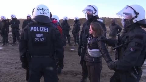 The fake arrest of GretaThunberg