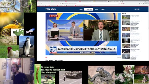 Watching some morning "news" and music 2/28/2023